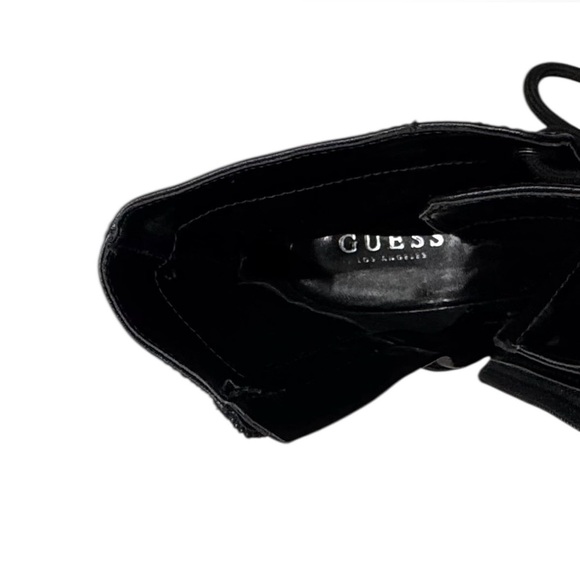 Women’s Guess Deepen Combat Black Studded Boots: WGDEEPEN: Size 11M - Picture 11 of 15